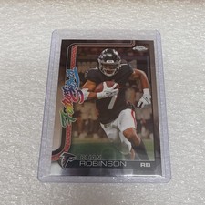 Topps 2025 Chrome Future Stars Bijan Robinson FS-9 Atlanta Falcons Insert