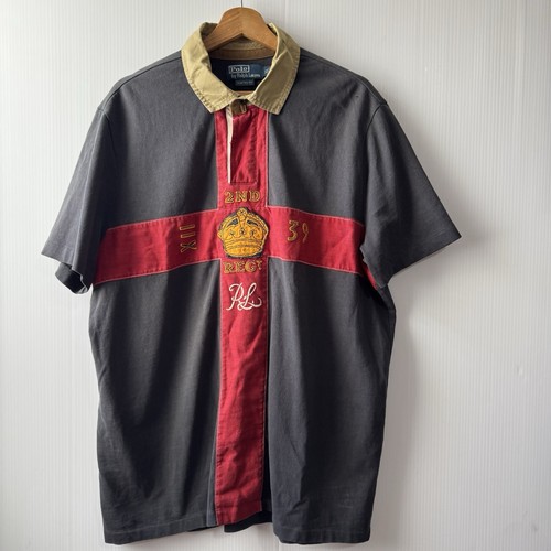 Vintage POLO by RALPH LAUREN 2nd Regiment Rugby Shirt Men’s Size XL - Image 1