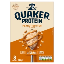 Quaker Oat So Simple High Protein Peanut Butter Porridge 8 Sachets