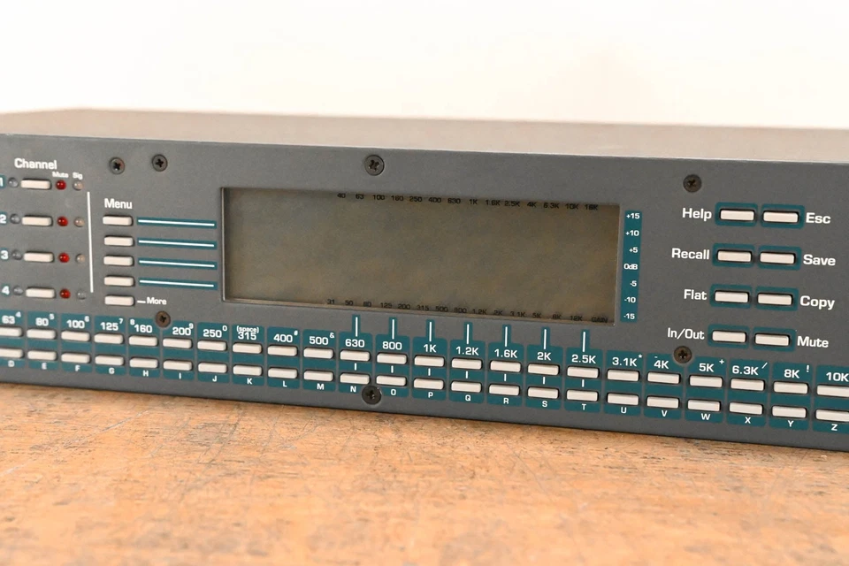 Ashly Protea System II 4.24G 4-Channel Digital Graphic Equalizer CG01M8J - Image 3 of 4