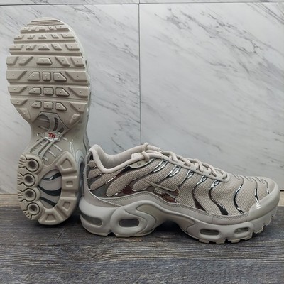 Nike Air Max Plus TN GS Size 6Y Light Iron Ore Metallic Silver Shoes FZ0977 001