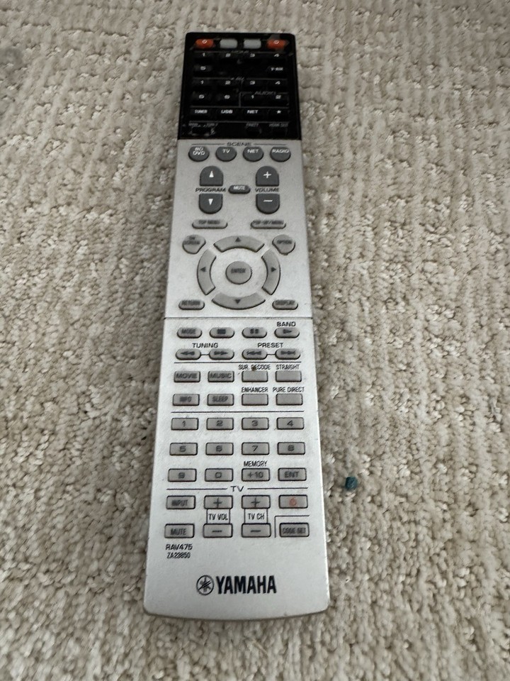 Genuine Yamaha Remote Control ZK066000 For RX-A740 & RA-V677 AV Receivers