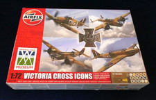 Airfix 1/72 Scale WW2 Victoria Cross Icons Set (4 Kits)  - unmade (but opened)