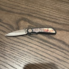 Frost Cutlery Folding Pocket Knife American Wildlife Collection Whitetail Deer