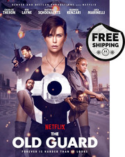 DVD The Old Guard 1 2020- Action Fantasy Film Region-Free  Custom DVD Edition 