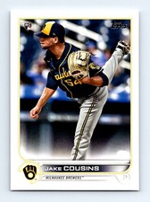 #20 2022 Topps Jake Cousins RC Milwaukee Brewers