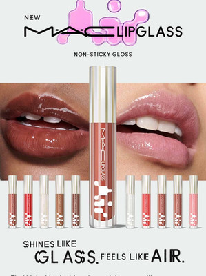 MAC LipGlass Non-sticky Gloss, INSTINCT / FROSTING / TALENTED