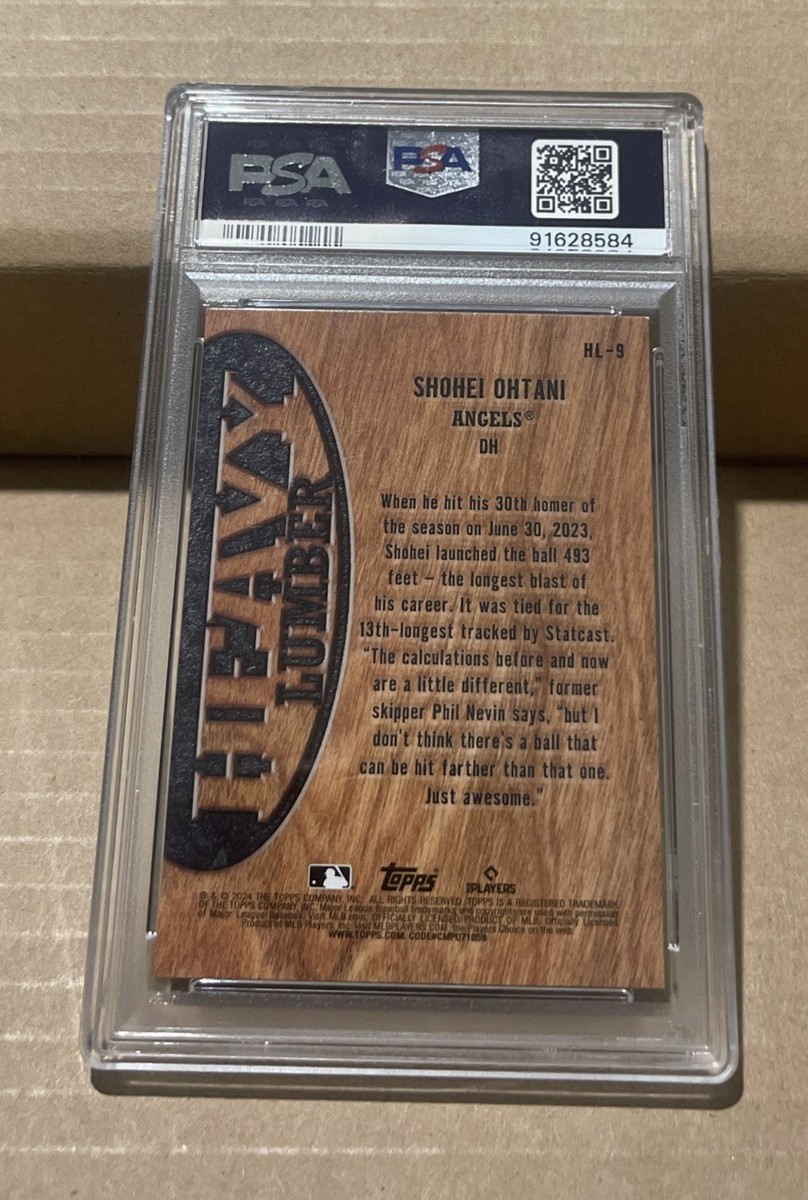 大谷翔平&B.ルース Moment of the Week #MOW1 PSA9 大谷翔平&B.ルース Moment of the Week #MOW1 PSA9 Shohei