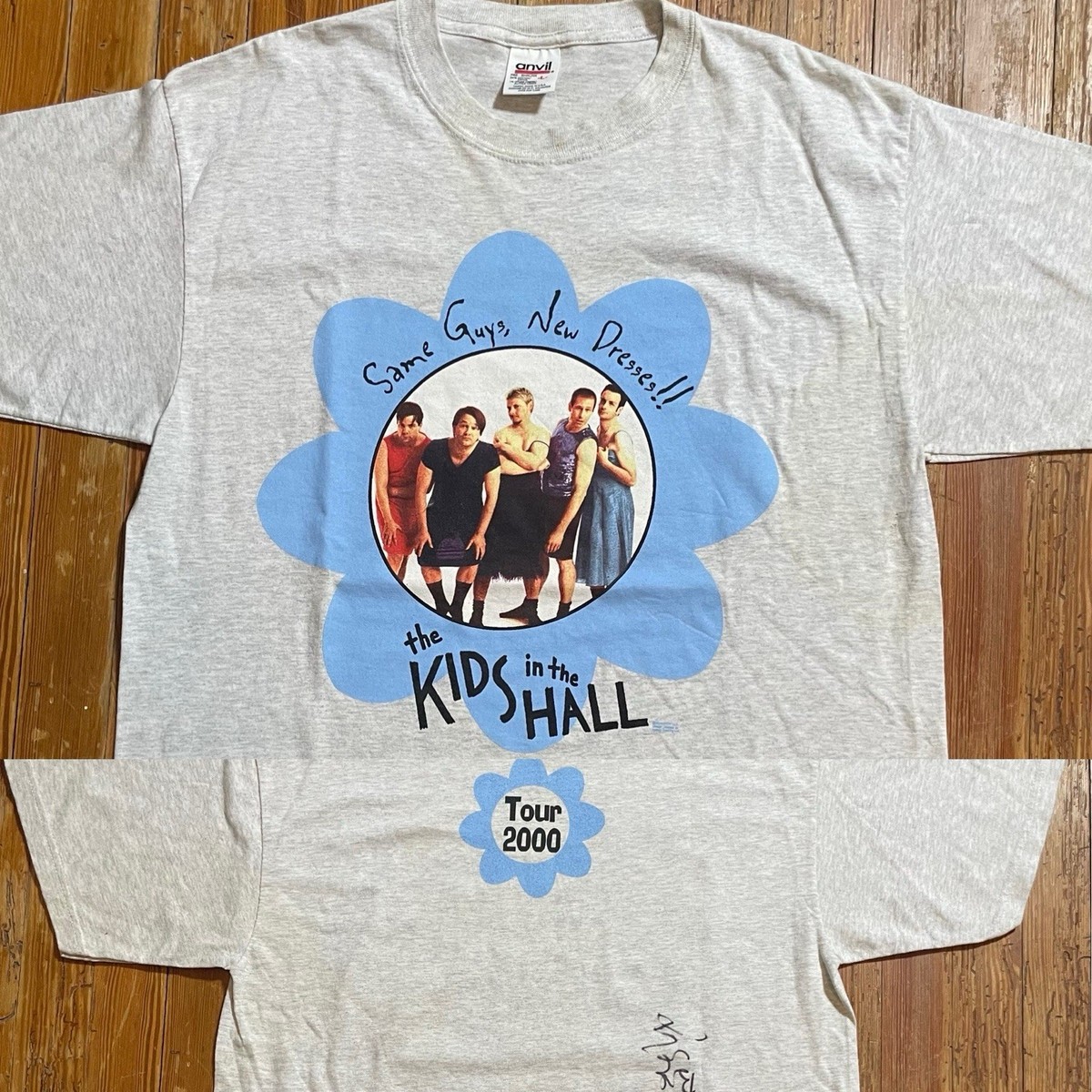 Vintage Kids In The Hall Shirt Size Large Tour Sketch Stand Up