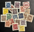 US Stamp, State Revenue Tax Stamps, Lot of 20, 1800’s+, Nice Collection / Used