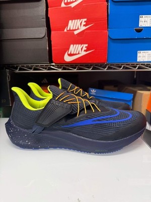 Nike Men's Air Zoom Pegasus Flyease Shoes Black Blue Bolt DZ4847-001