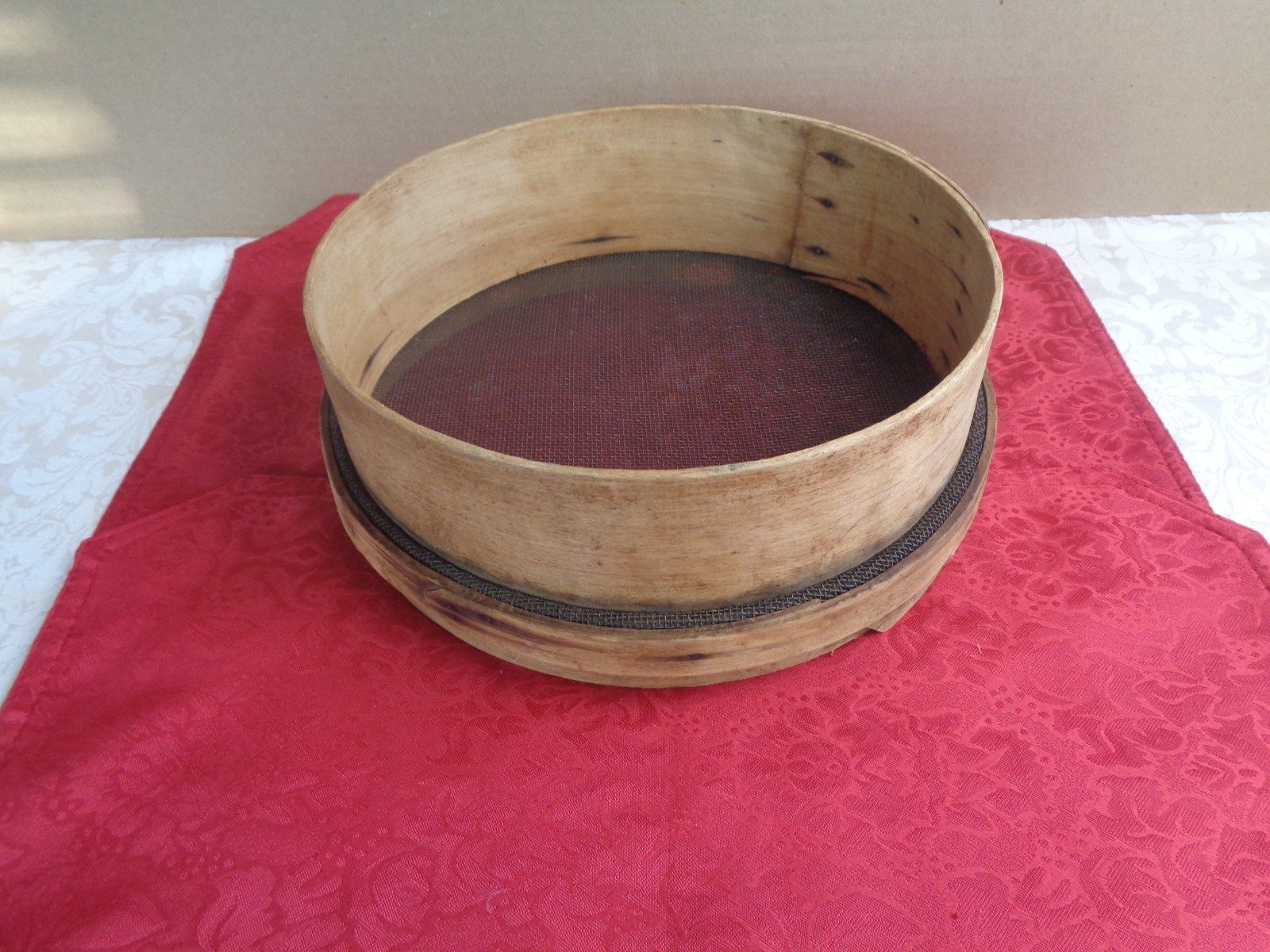 Antique  Farmhouse Grain Sieve Sifter