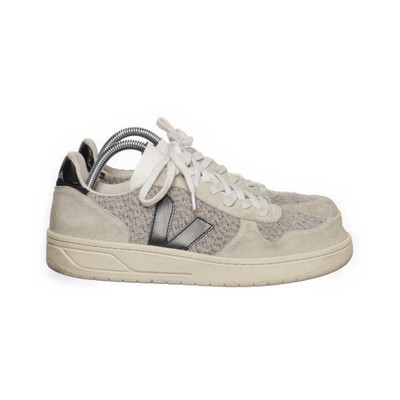 Veja, Sneaker, Größe: 40, Leder, Grau/Schwarz, Herren #nSy