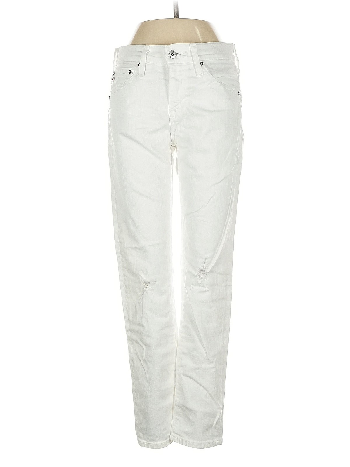 Adriano Goldschmied Women Ivory Jeans 24W