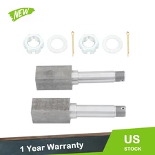 2- Trailer Axle Spindle For 1 Inch ID BearingsFor 2,000# Dexter ALKO Square BT8