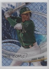2018 Bowman High Tek Ocean Blue Tidal Diffractor 8/25 Jorge Mateo #TY-JM 8h6