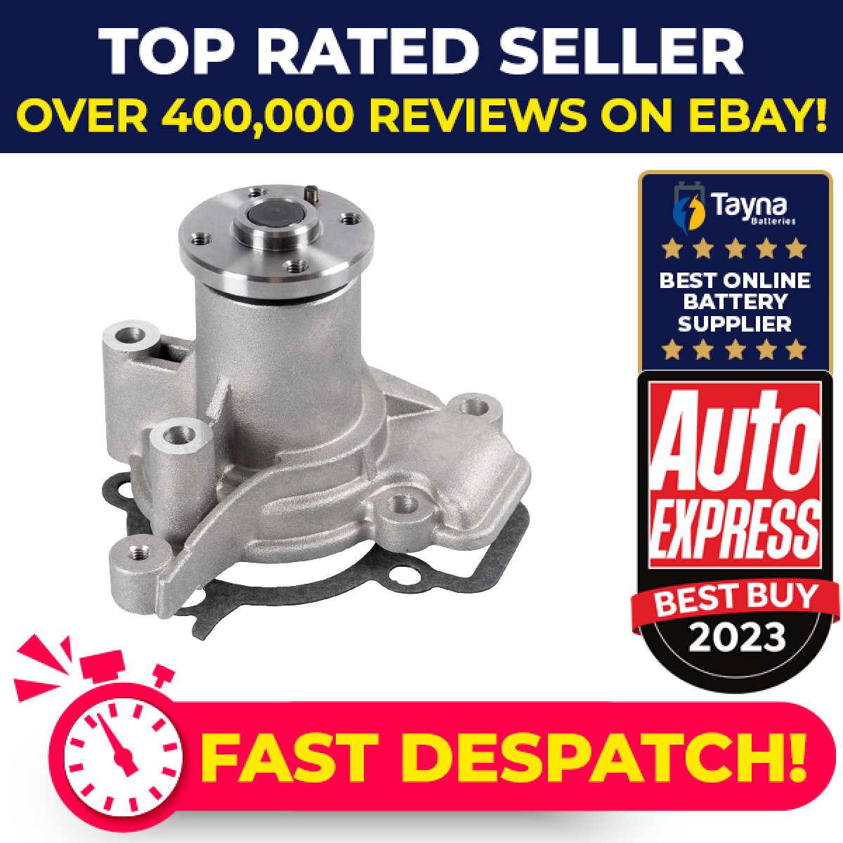 Water Pump fits HYUNDAI COUPE GK, RD 2.0 99 to 08 G4GF Coolant Blue Print New