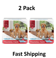 Vibrant Life X-Large 5-Layer Pet Training Pads, 26 in x 30 in, 30 Count 2 Pack