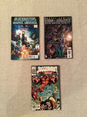 Marvel US: One-Shots x 3 (Thing/She-Hulk, Juggernaut, Blockbusters of the MU)