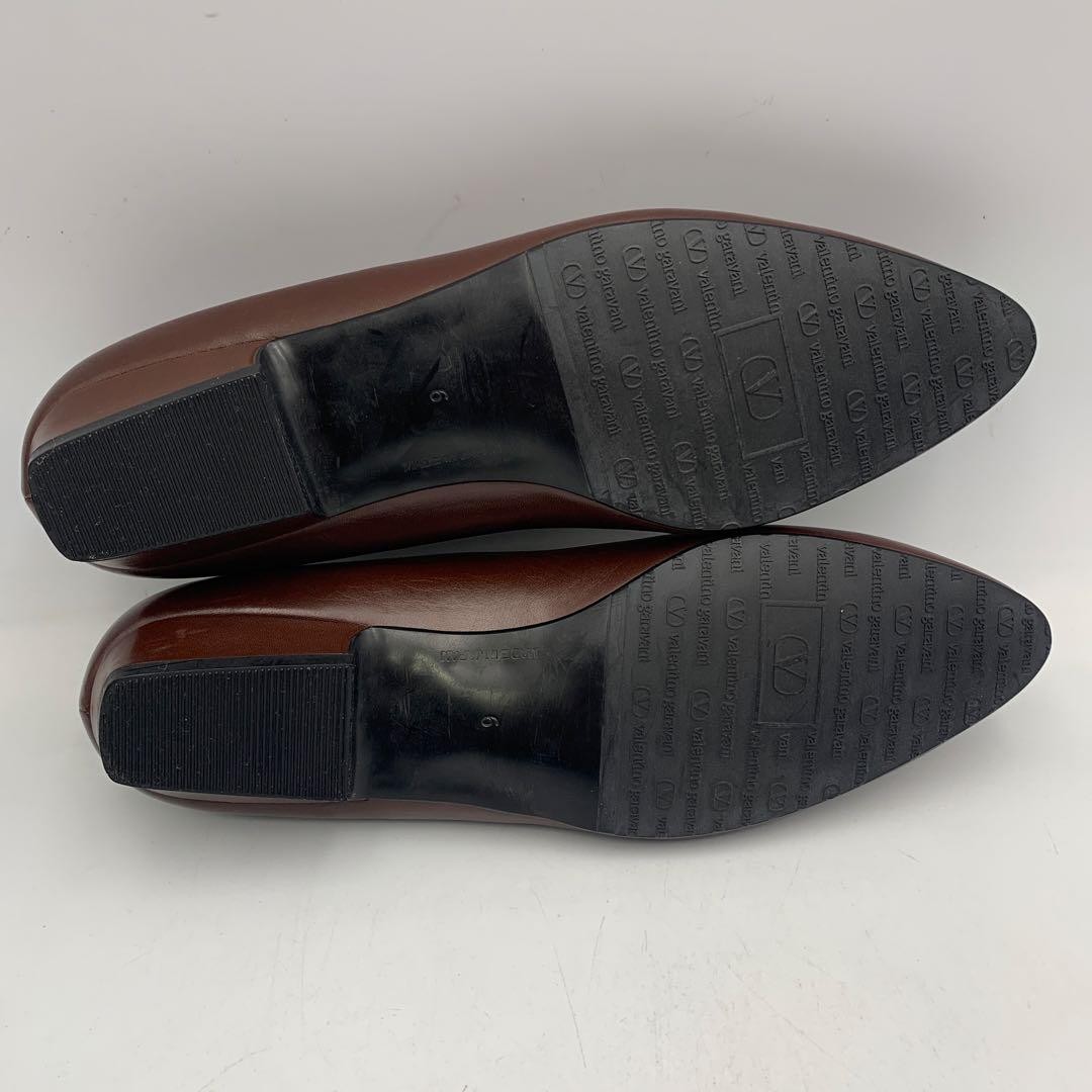 Valentino Garavani Pumps Heel Leather Brown EU36/US6 116179c thumbnail 21