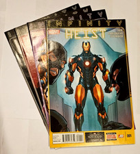 Infinty: Heist #1-4 (2013) Complete Mini-Series Iron Man Thor LukeCage Firebrand