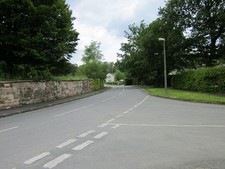 Photo A3 Junction of Church Lane and Gordon Lane, Backford  c2012