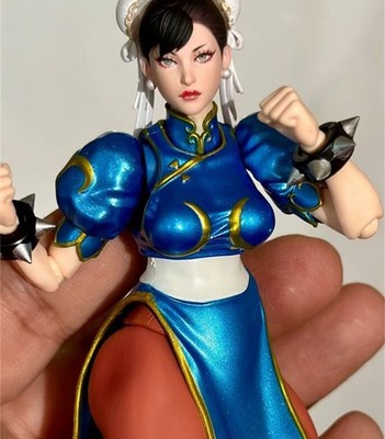 1/12 Boxing girl game role Head Sculpt For 3.75'' SHF Female Action Figure Body