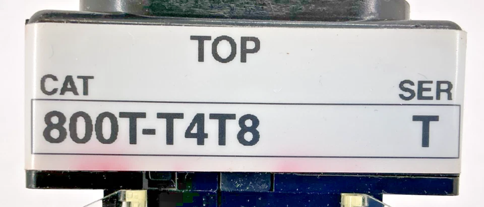 Nuevo interruptor de palanca Allen Bradley 800T-T4T8AAXX Ser T retorno de resorte de 4 vías Foto 4 de 4