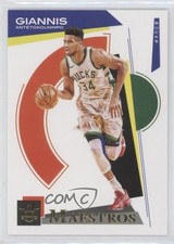 2020-21 Panini Court Kings Maestros Giannis Antetokounmpo #17 0qr0