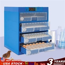 256 Egg Incubator Automatic Egg Turning  Temperature Control Digital Incubators