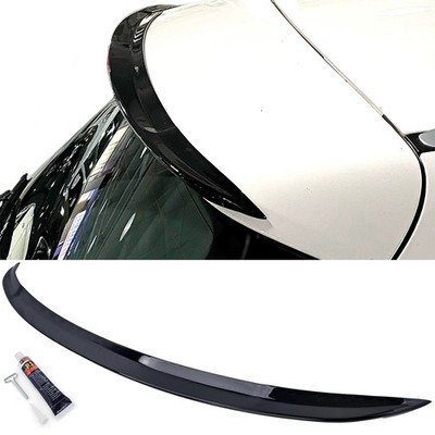 Dach Heckspoilerlippe Schwarz Glanz für Mercedes C Klasse Kombi S205 2014-2021