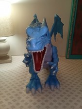 Zuru Robo Alive Roaring Ice Blasting Robotic Blue Dragon