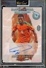 Wild Card Matte Metal Road to Glory Amad Diallo Auto True 1/1 Brushed Oil