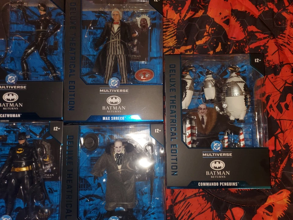 Figura de acción Mcfarlane Toys DC Multiverse Batman Returns Max Shreck 7" CHASE Foto 3 de 4