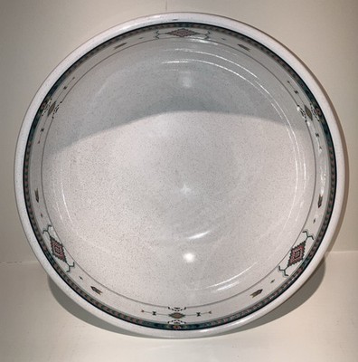Studio Nova Adirondack Large Salad Serving Bowl 11 1/8'' Aztec Y2201 Thailand