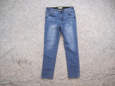 Democracy Ab Technology Skinny Jeans Womens 10 Blue Medium Wash Stretch Denim