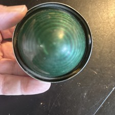 Vintage Vehicle Clearanceside Marker Light Green Beehive Style Lens Vintage Vehicle Clearanceside Marker Light Green Beehive Style Lens