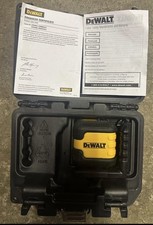 DeWalt DW08802CG Self Leveling Red Cross Line Laser Level w/ Case