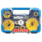Sutton Tools 8 Piece Multi-Purpose Carpenter Holesaw Set