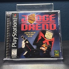 Judge Dredd (Sony PlayStation PS1) Complete CIB Clean Tested Working