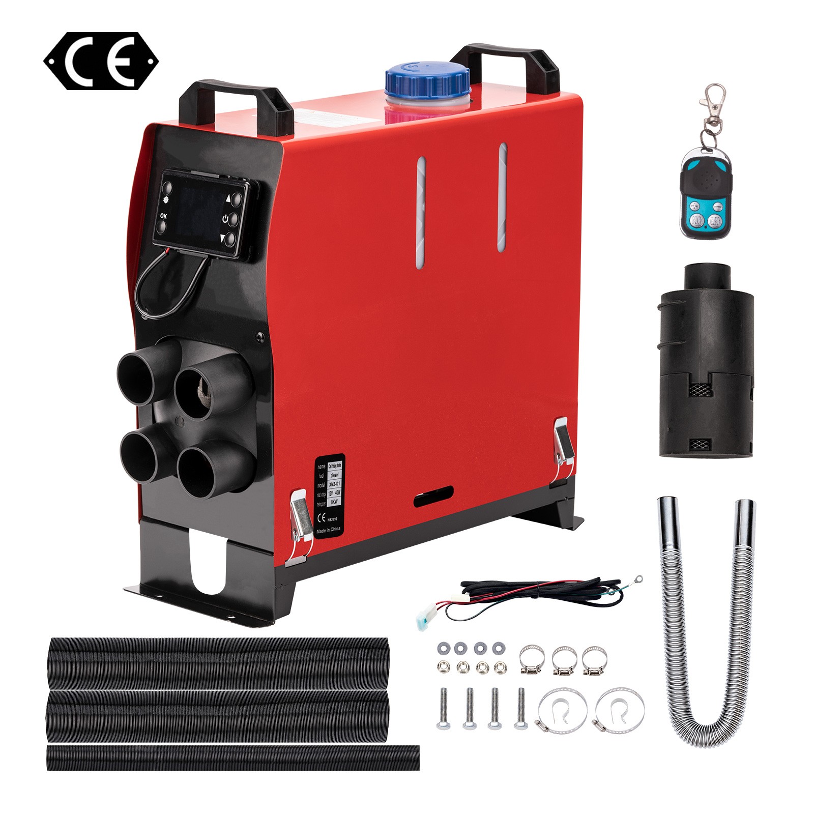 12V 5KW Diesel Air Heater for Car Caravan Motorhome Trucks Lorry LCD Remote