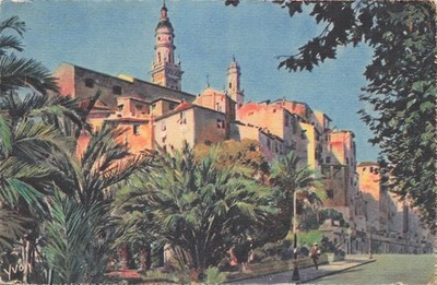 06 Menton, old stone in an exotic setting 71655