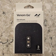 Hyperice Venom Go Wearable Heat + Vibration Pad Refill (Pack of 3) Black NEW