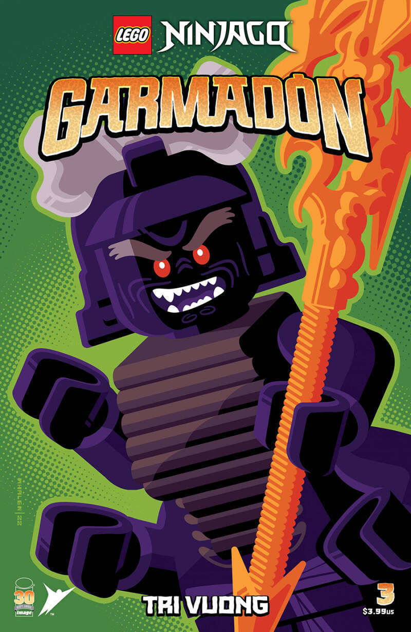 Lego Ninjago Garmadon #3 Cover C 1:10 Incentive Tom Whalen Var 1st Print