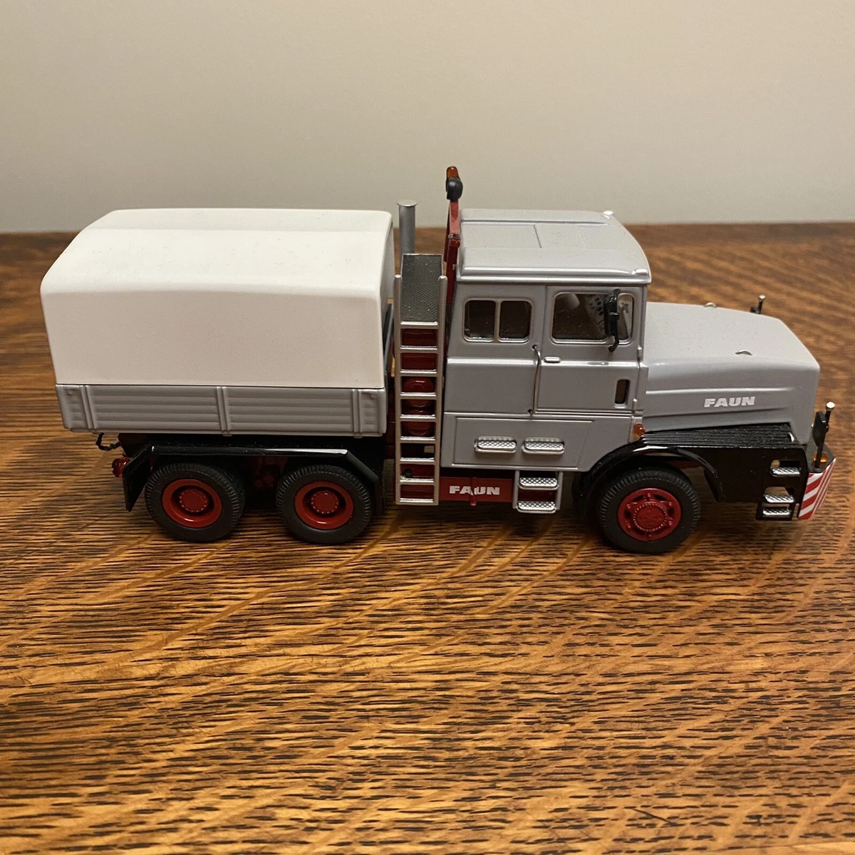 NZG 504 52 Faun 1206 Heavy Oilfield Truck Gray Die cast 1 50
