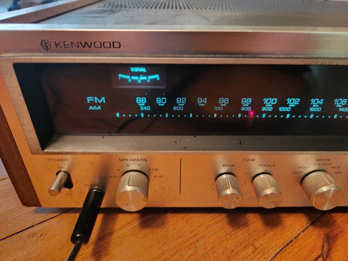 Kenwood KR-5400 AM FM Stereo Receiver Read!! | eBay