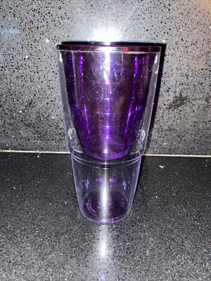 Tervis Tumbler Large Wine Glass 16-ounce  Purple | eBay