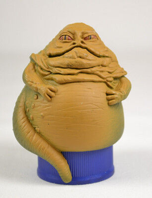 Jabba The Hut  Star Wars Ep.3 Japan Import Pepsi Cap  Episode III Figure    Rare