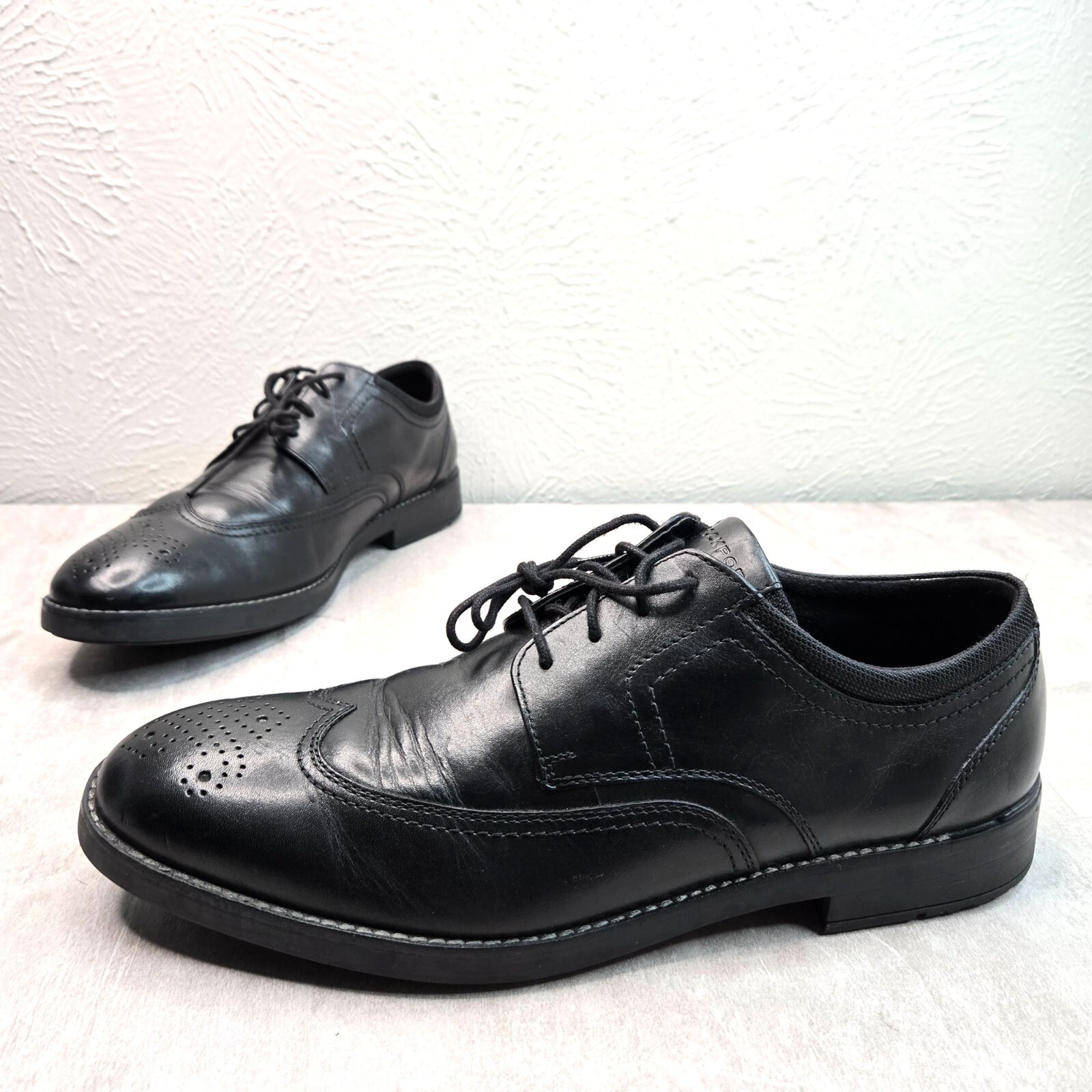SAOLA Scarpe eleganti Rockport punta ala Oxford uomo 12 mocassini comodi da lavoro preppy brogue