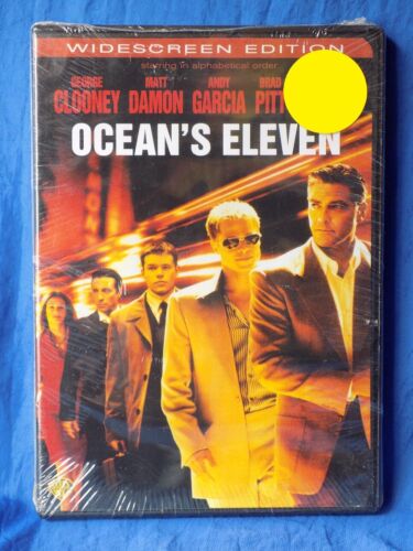 OCEAN'S ELEVEN Widescreen Edition (Warner 2007) DVD George Clooney Matt Damon